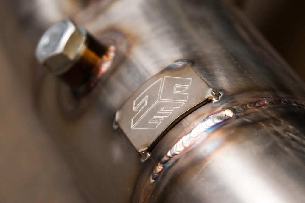 stainless exhaust logo