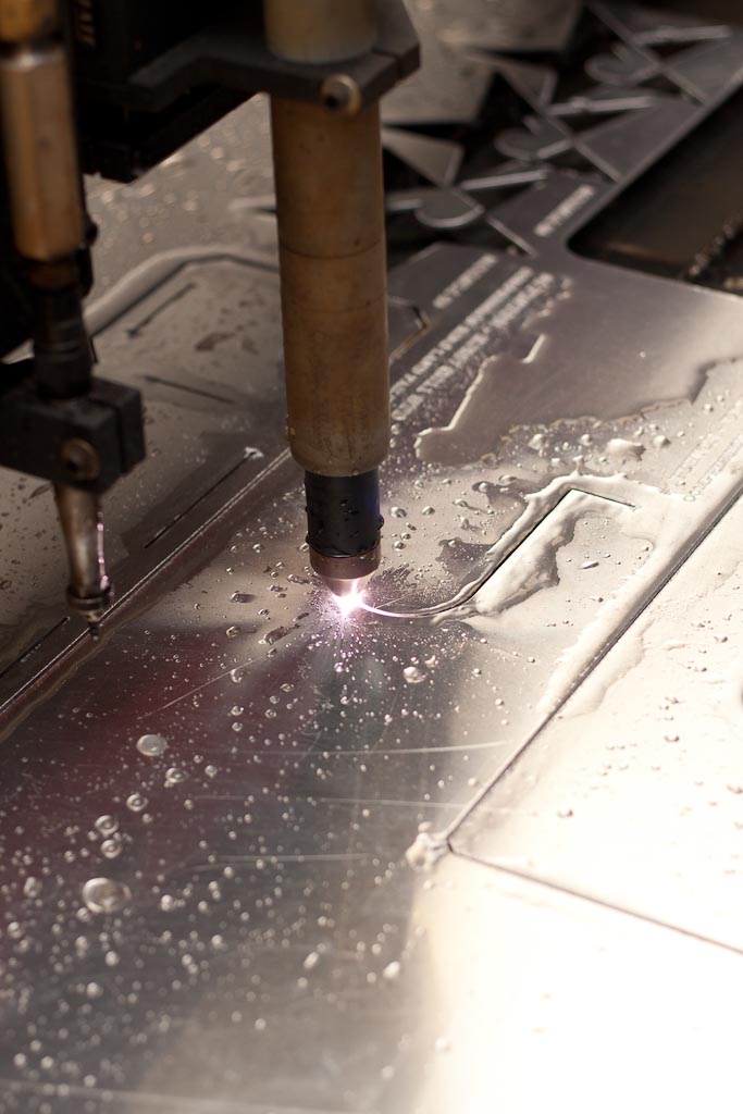 CNC cutting aluminum