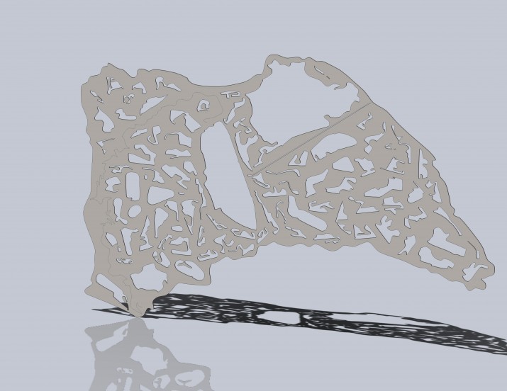 CNC cut race track