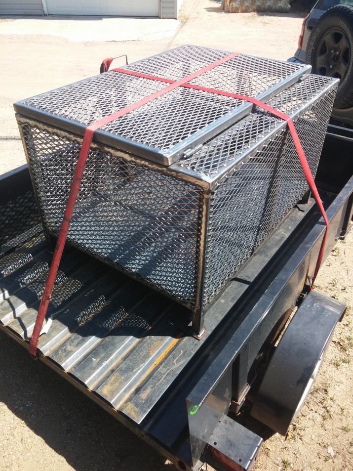 steel crate design